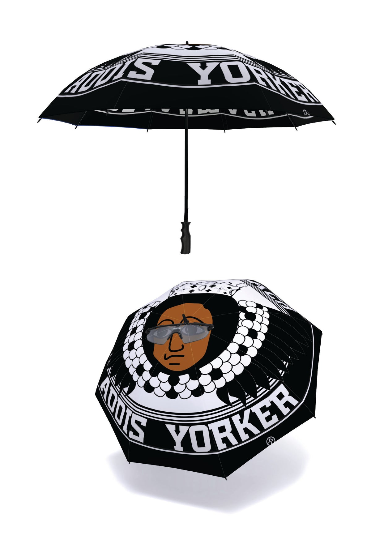 "THE ADDIS YORKER" Umbrella