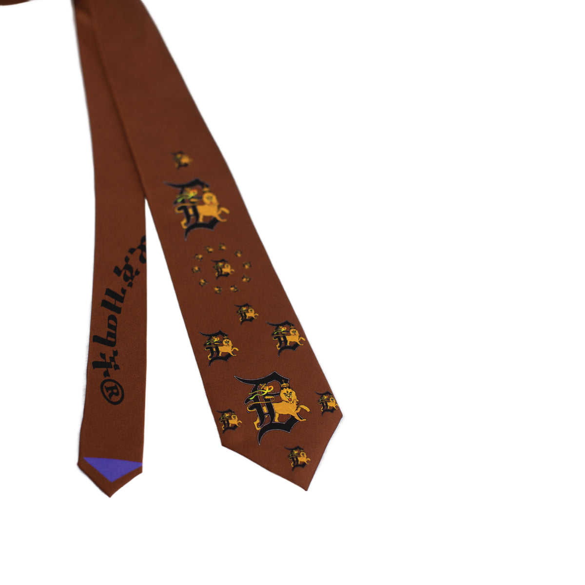 "DZM GALLERY LION" Silk Tie