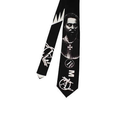 "RAS MAKONNEN" Silk Tie