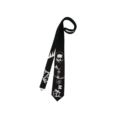 "RAS MAKONNEN" Silk Tie