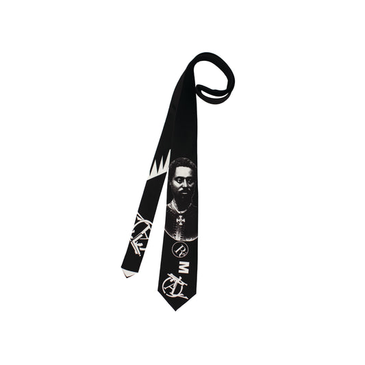 "RAS MAKONNEN" Silk Tie
