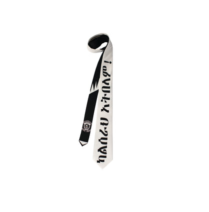 "Y.D.W,Y.D.E" Silk Tie