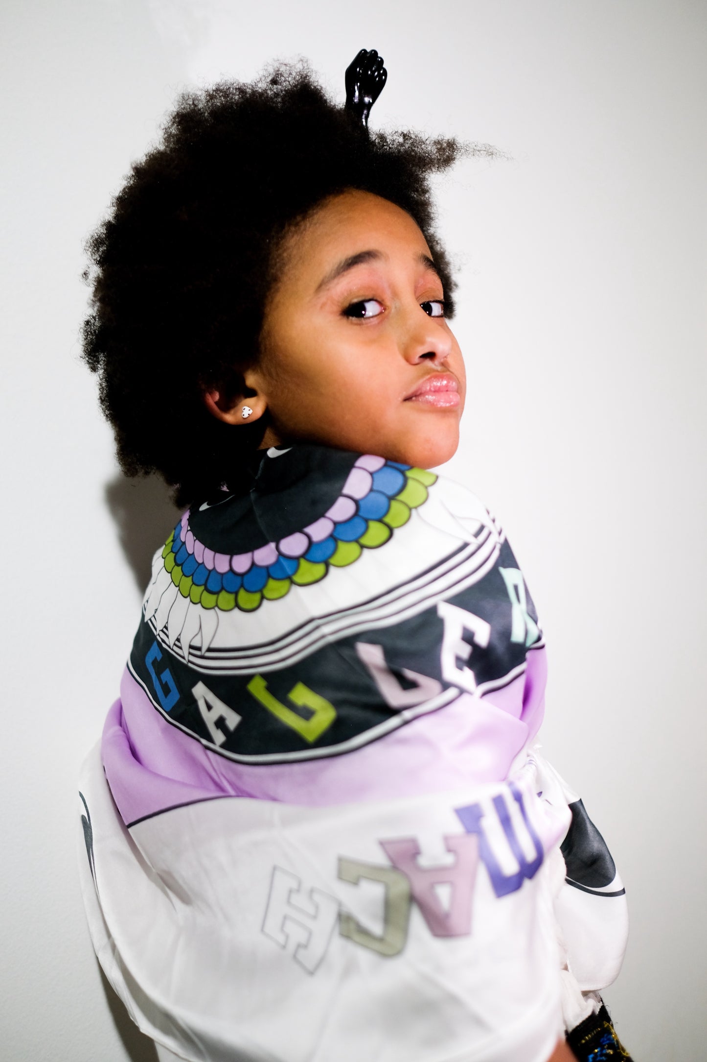 Tikur Amlak silk scarf