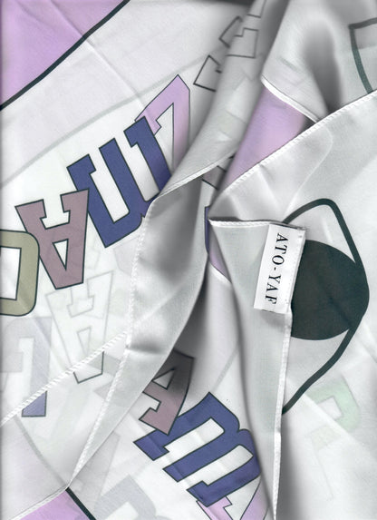 Tikur Amlak silk scarf